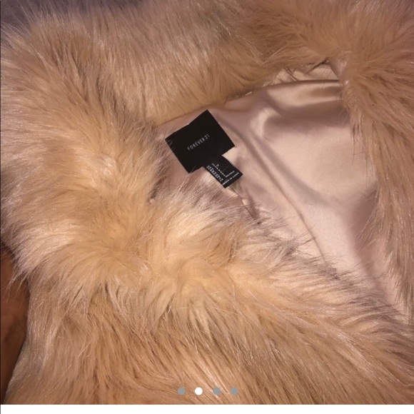 FAUX FUR JACKET - Picture 2 of 4